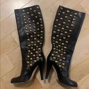 Gucci studded boots